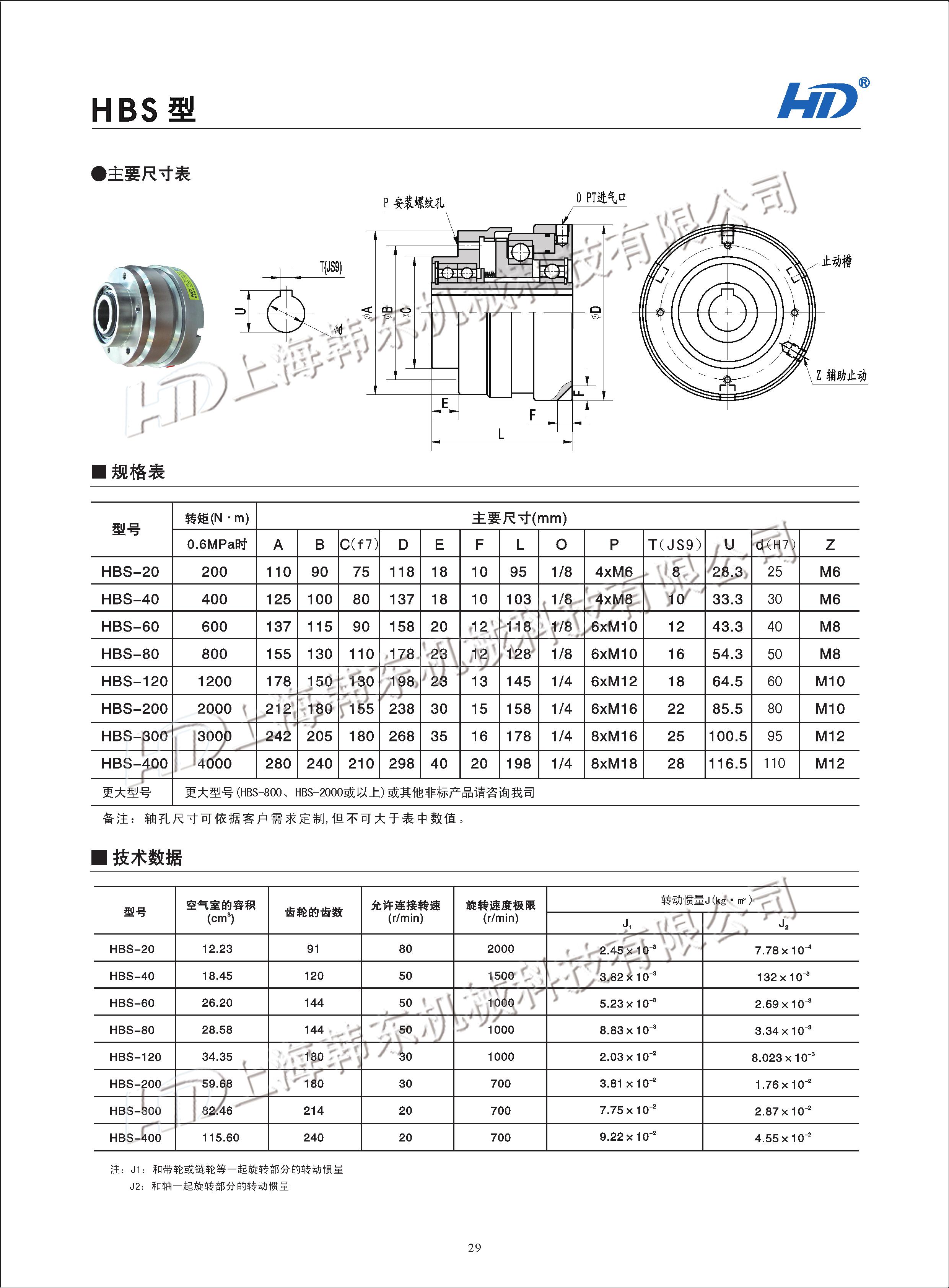 氣動離合器